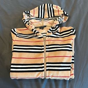 COPY - Perfect condition velour hoody womens zip up with pockets